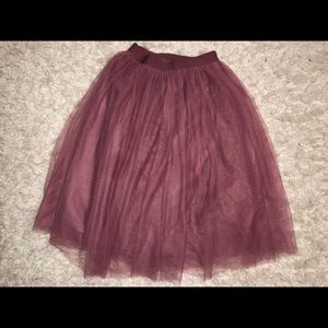 Pink skirt